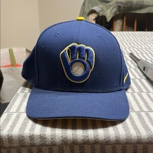 Nike Blue and Yellow Baseball Cap